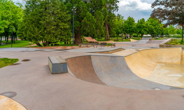 istock Skatepark in France 2181926635