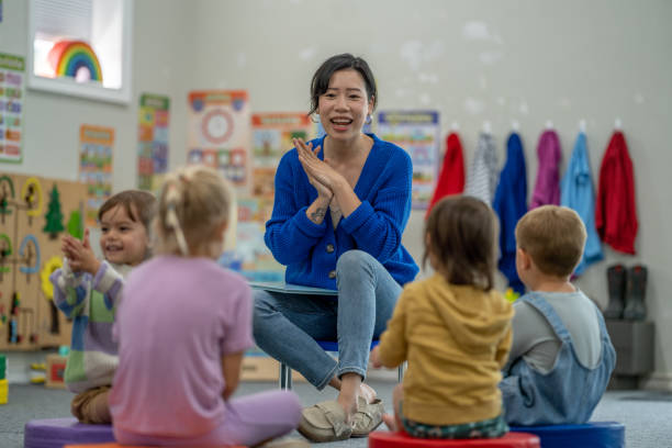 Story Time stock photo