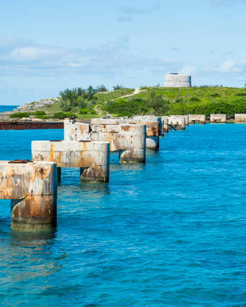 istock Historical Landmark Martello Tower in Bermuda 2181936851