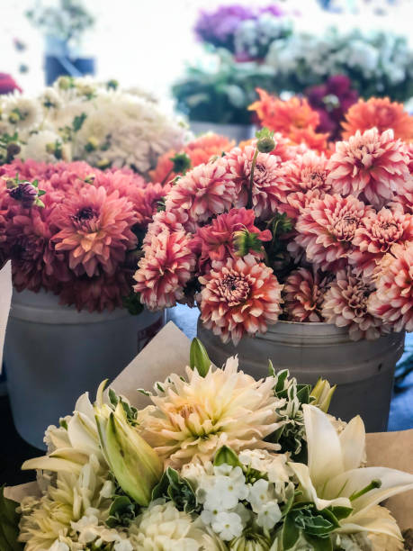 istock Flower Bouquets At Pikes Place Market 2181939454