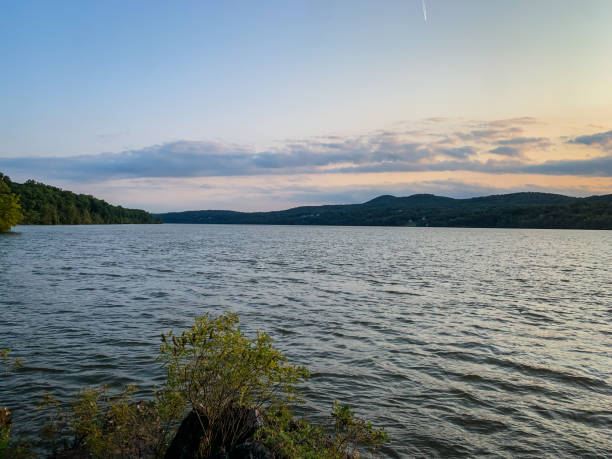 istock Hudson River in upstate new york in the evening 2181940312