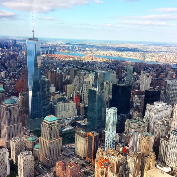 istock New York City from Helicopter 2181942301