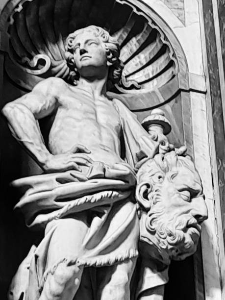istock statue of David and Goliath 2181944628