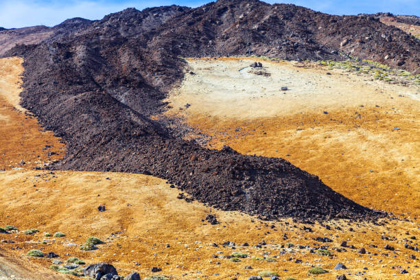 Martian landscape near Teide volcano, Tenerife island