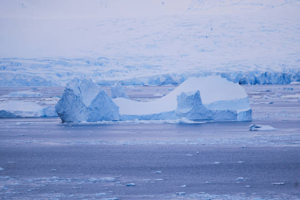 istock Huge iceberg. Glacier in Antarctica. Global warming. 2181949889