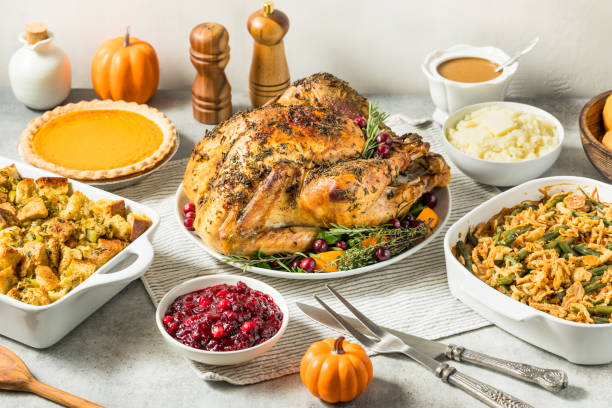 istock Homemade Thanksgiving Turkey Dinner 2181951943