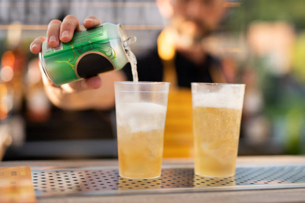 istock the bartender behind the bar makes an alcoholic cocktail 2181960722