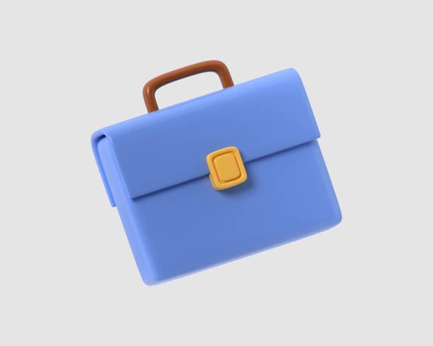 istock A 3D cartoon-style illustration of a briefcase, featuring detailed elements like a sturdy handle, latch, and subtle texture. This playful design is perfect for business and professional themes. 2181961689