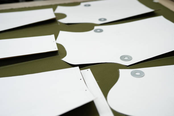 cutting of fabrics cut in production for sewing clothes