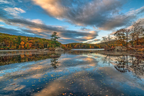 istock Harriman State Park, at the lake at sunrise 2181966223