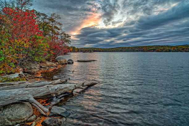 istock Harriman State Park, at the lake at sunrise 2181966227