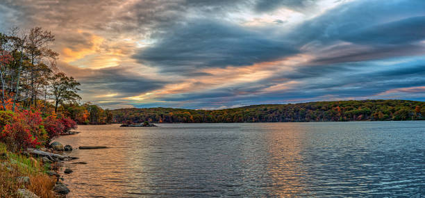 istock Harriman State Park, at the lake at sunrise 2181966310