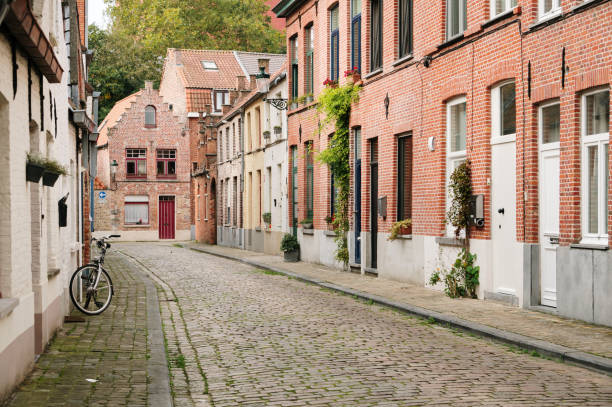 istock Street in Bruges, Belgium 2181969849