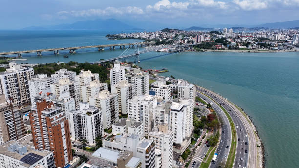 istock Florianopolis Skyline At Florianopolis In Santa Catarina Brazil. 2181969991