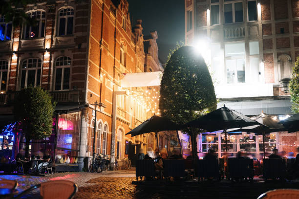 istock Bar terraces in Leuven 2181971318