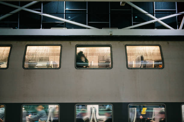 Free picture: train, window, passenger, window, transportation, vehicle