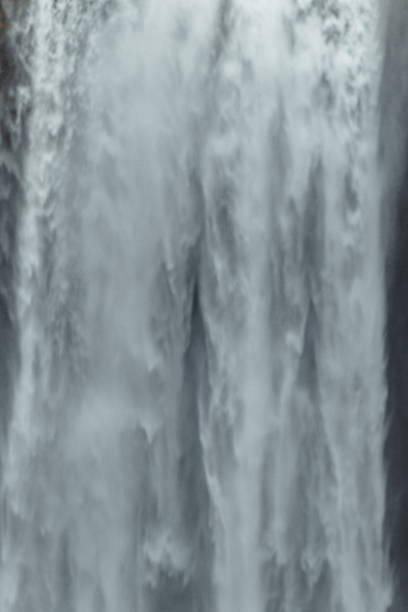 istock Close-Up of Powerful Waterfall Cascade at Skogafoss, Iceland 2181979170