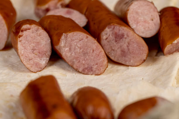 istock fried pork sausages on a wheat tortilla 2181982287