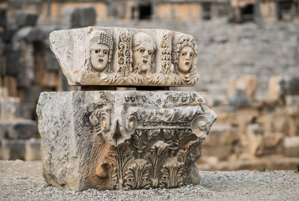 Lycian Rock Tomb in Myra, Demre Antalya