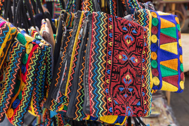 istock Rugs for sale at the Great Pyramid Complex in Giza. 2181984953