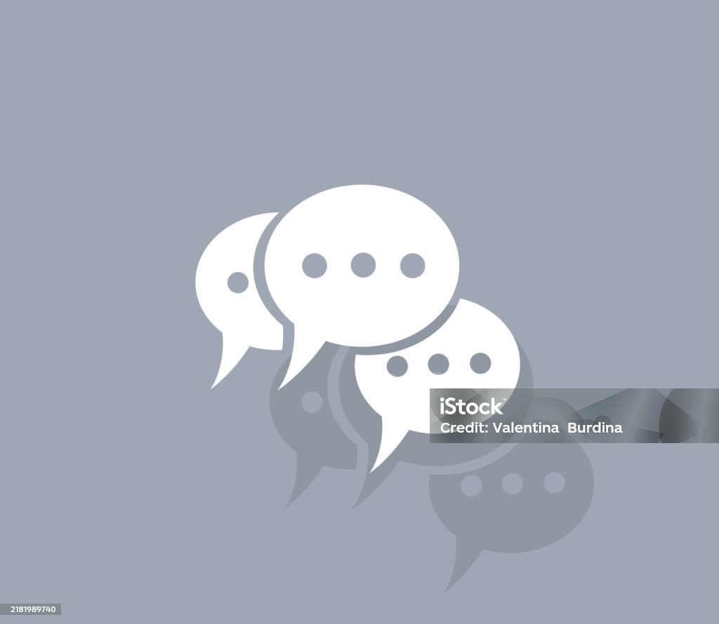 Chat Help Stock Vector Chat Vector Stock Illustration - Download Image Now - Assistance ...