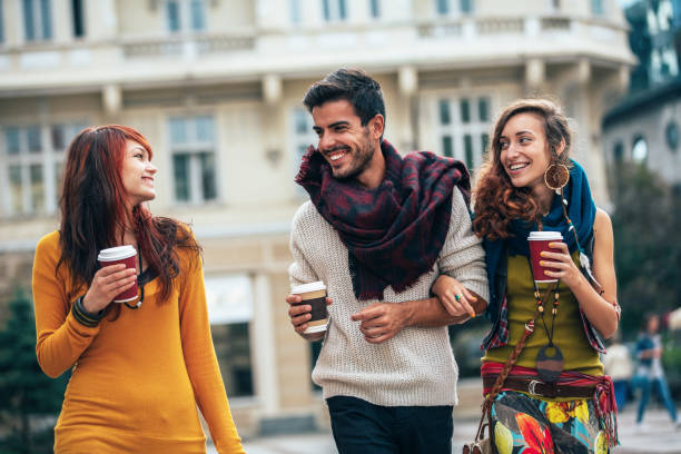 istock Friends walking outdoor 2181991419