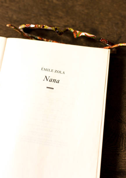 istock Open Book Title: Nana by Emile Zola 2181992842