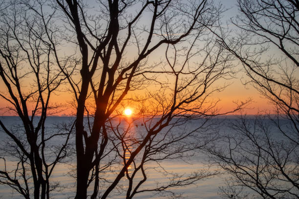 istock Sunrise at Lake Michigan 2181992972