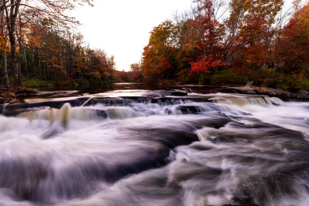 istock Autumn Falls in Sanford Maine 2182004419