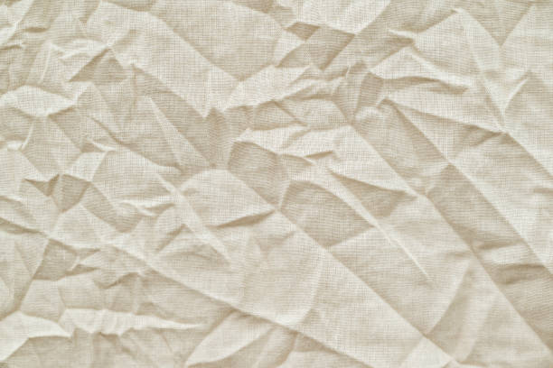 istock Close up shot of crumpled fabric 2182024268