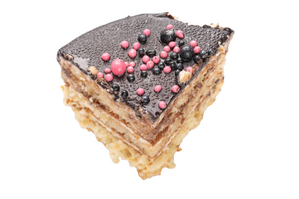 Showcase of delicious cakes. Big choice pies