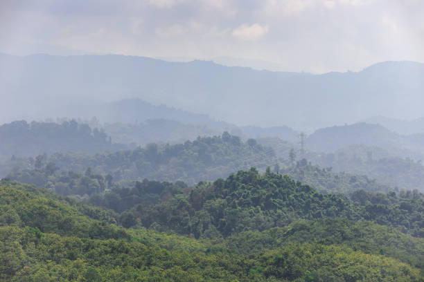 Viewpoint at Khao Phlueng, Uttaradit, Thailand