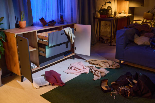istock Opened Dresser in Living Room 2182042687