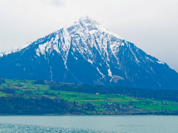 istock Scenery of Lake Thun, Switzerland. 2182052177