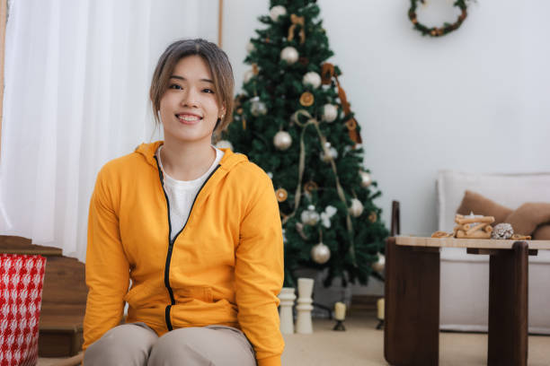 istock Elegance and Ease: A Holiday Portrait at Home 2182059175