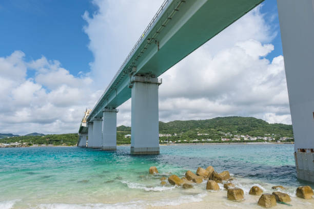istock Sesoko Bridge and Anchi Beach 2182062886