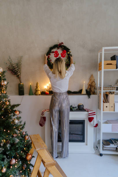 istock Decorating my home for Christmas 2182064674