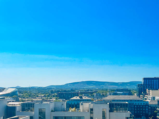 istock Dublin, Ireland - city skyline and cityscape 2182064749