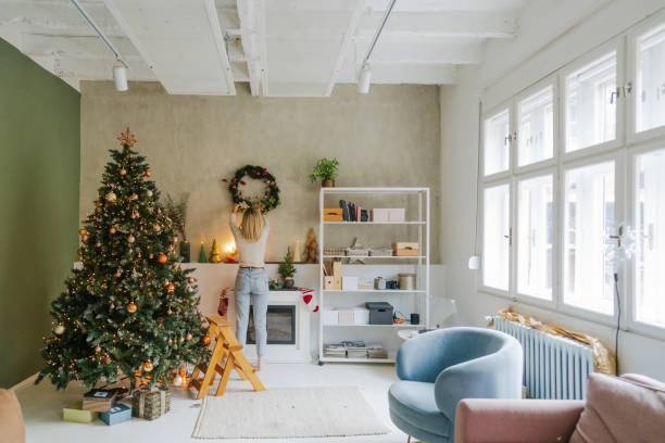 istock Decorating my home for Christmas 2182064843