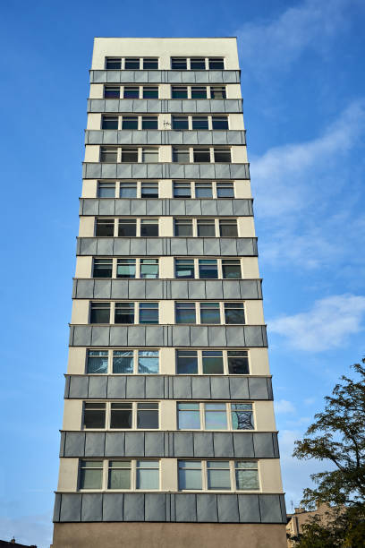 istock facade of a modern office building in Poznan 2182071137