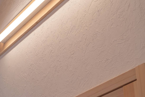 istock Beautiful interior with diatomaceous earth coating 2182071281