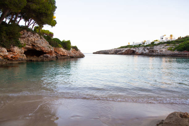 istock horizon on a beautiful seascape from a rocky shore 2182071667