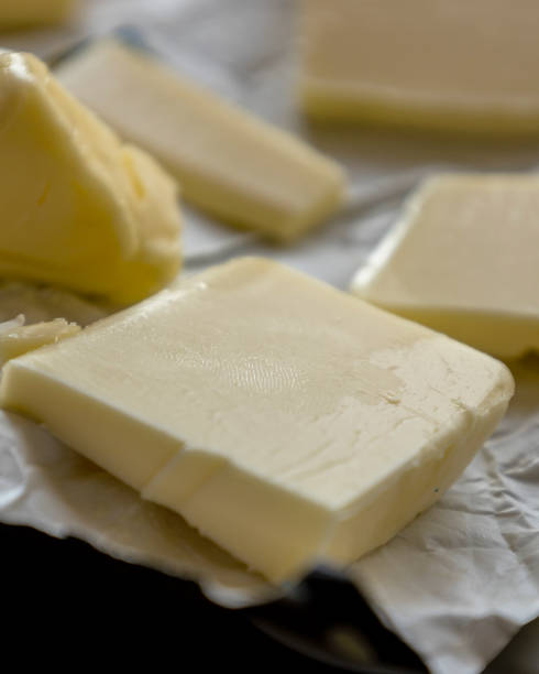 istock Close-Up of Butter Squares for Baking 2182072195
