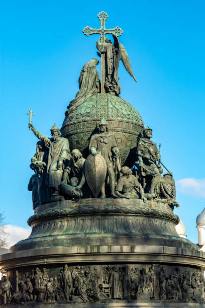 istock Millenium of Russia monument in Veliky Novgorod 2182074599