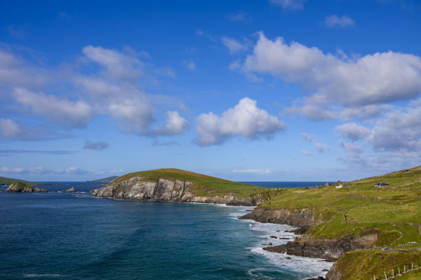 Rugged coast lines of the west of Dingle Peninsula, County Kerry, Ireland
