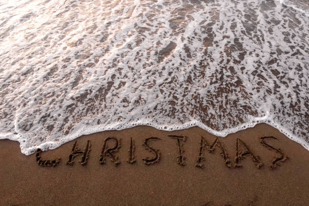 istock inscription mary christmas on the seashore 2182078615