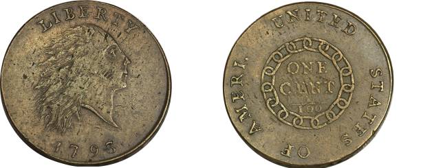istock One Cent Flowing Hair Cent Year 1793 isolated with white background 2182081565
