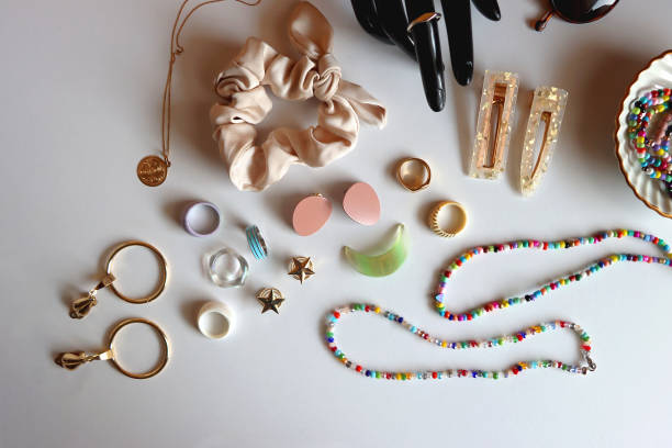 istock Hand Figurine, Various Jewelry And Accessories 2182089348