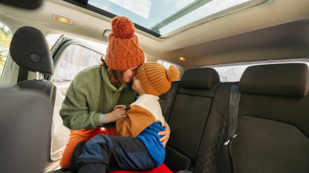 istock Winter road trip with mom 2182091453