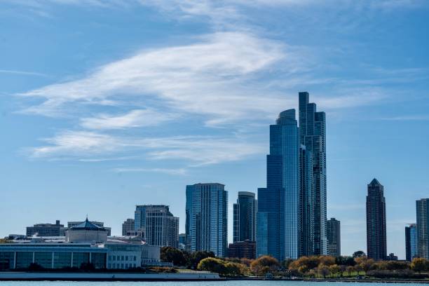 istock Downtown Chicago and Lake Michigan 2182100219